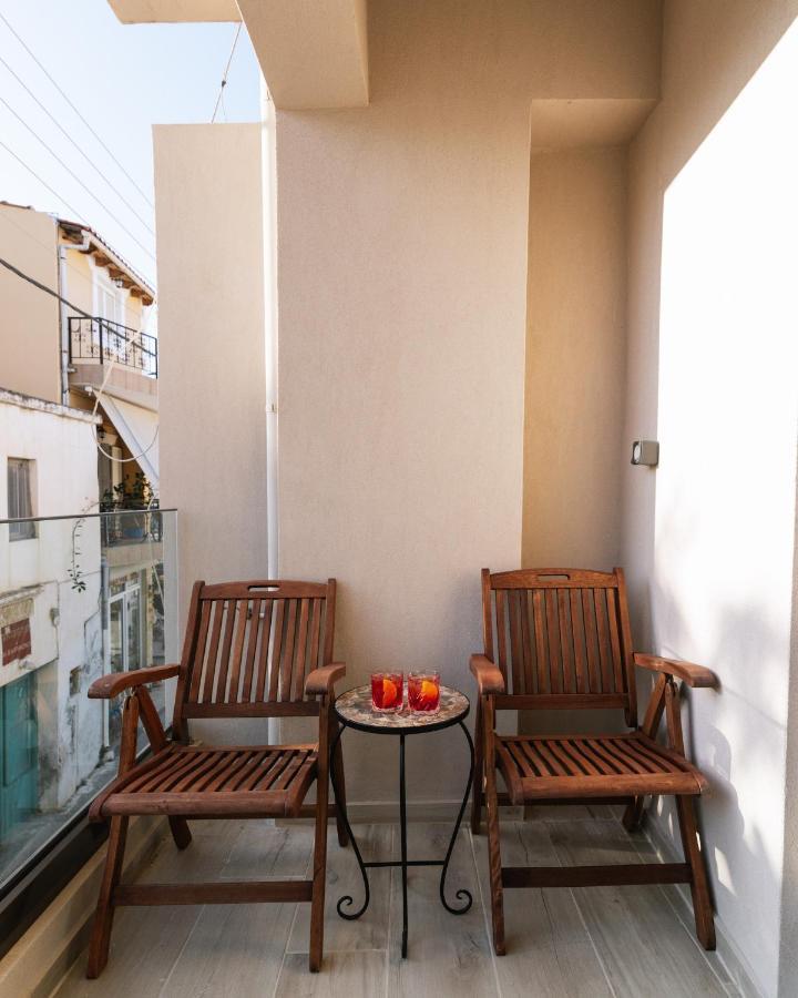 Central Apartments “Evanthia” Pitsidia Exterior foto